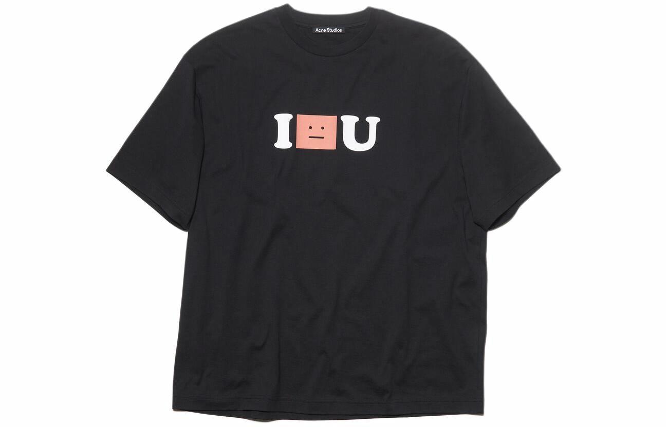 Футболка Acne Studios Face (черная)