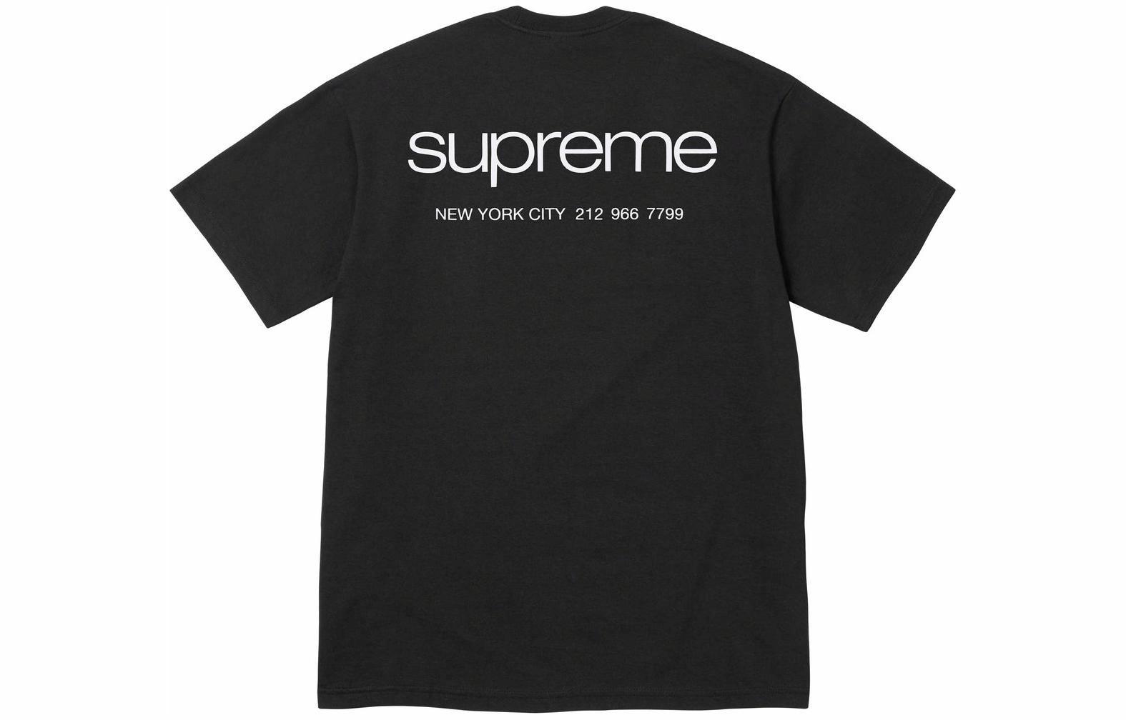 Футболка Supreme FW23 WEEK17 NYC TEE (белая)