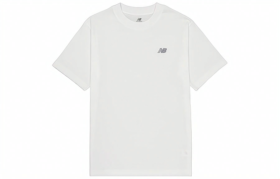 Мужская футболка New Balance с круглым вырезом (белая)