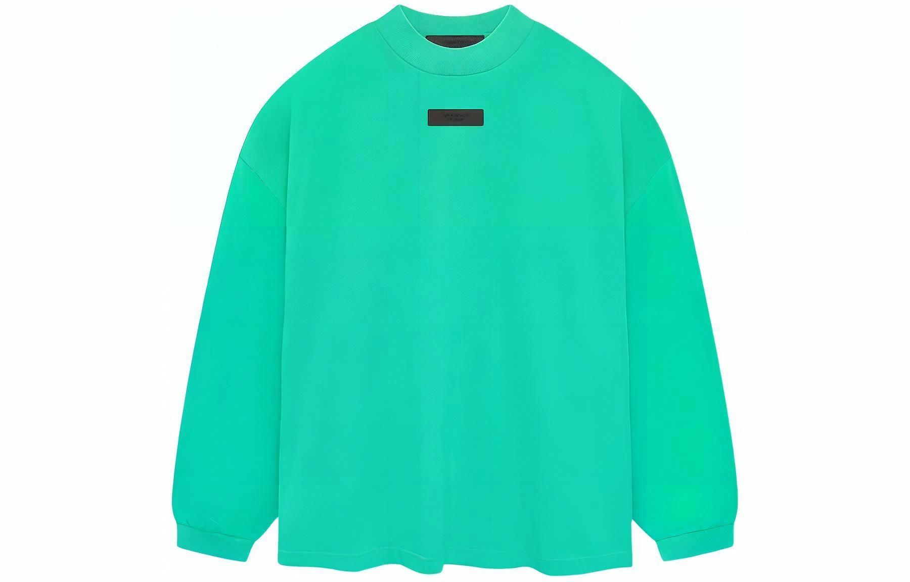 Мужской лонгслив Fear Fear of God Essentials SS24 (мятный)