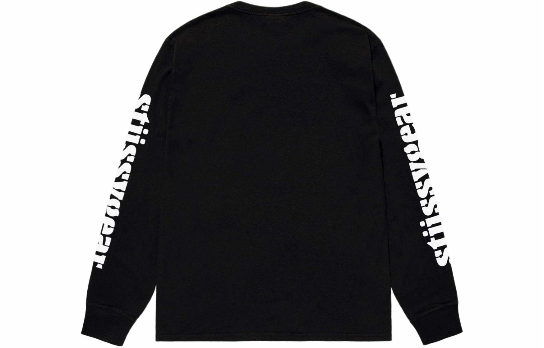Футболка Stussy SS24 Long Sleeve (белая)