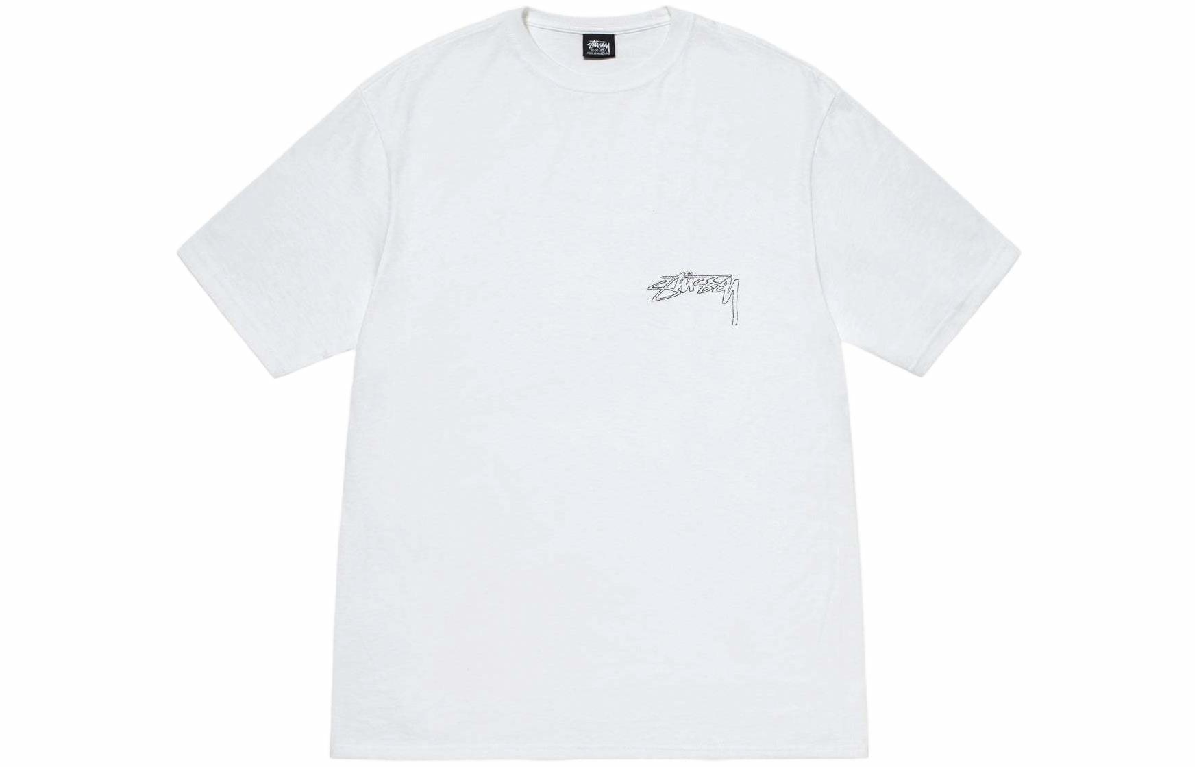 Футболка Stussy SS24 Logo (белая)