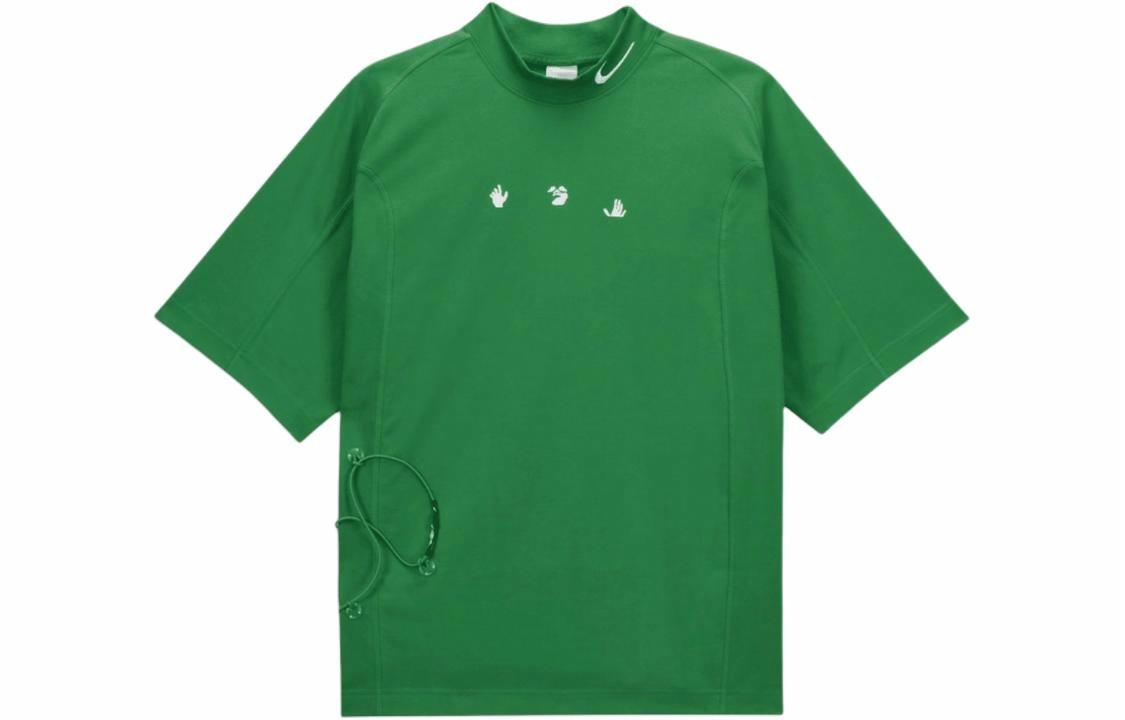 Футболка Nike x Off-White (зеленая)
