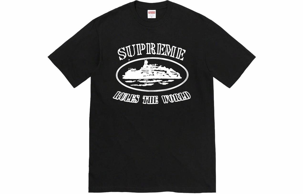 Футболка Supreme x Corteiz FW23 T (черная)