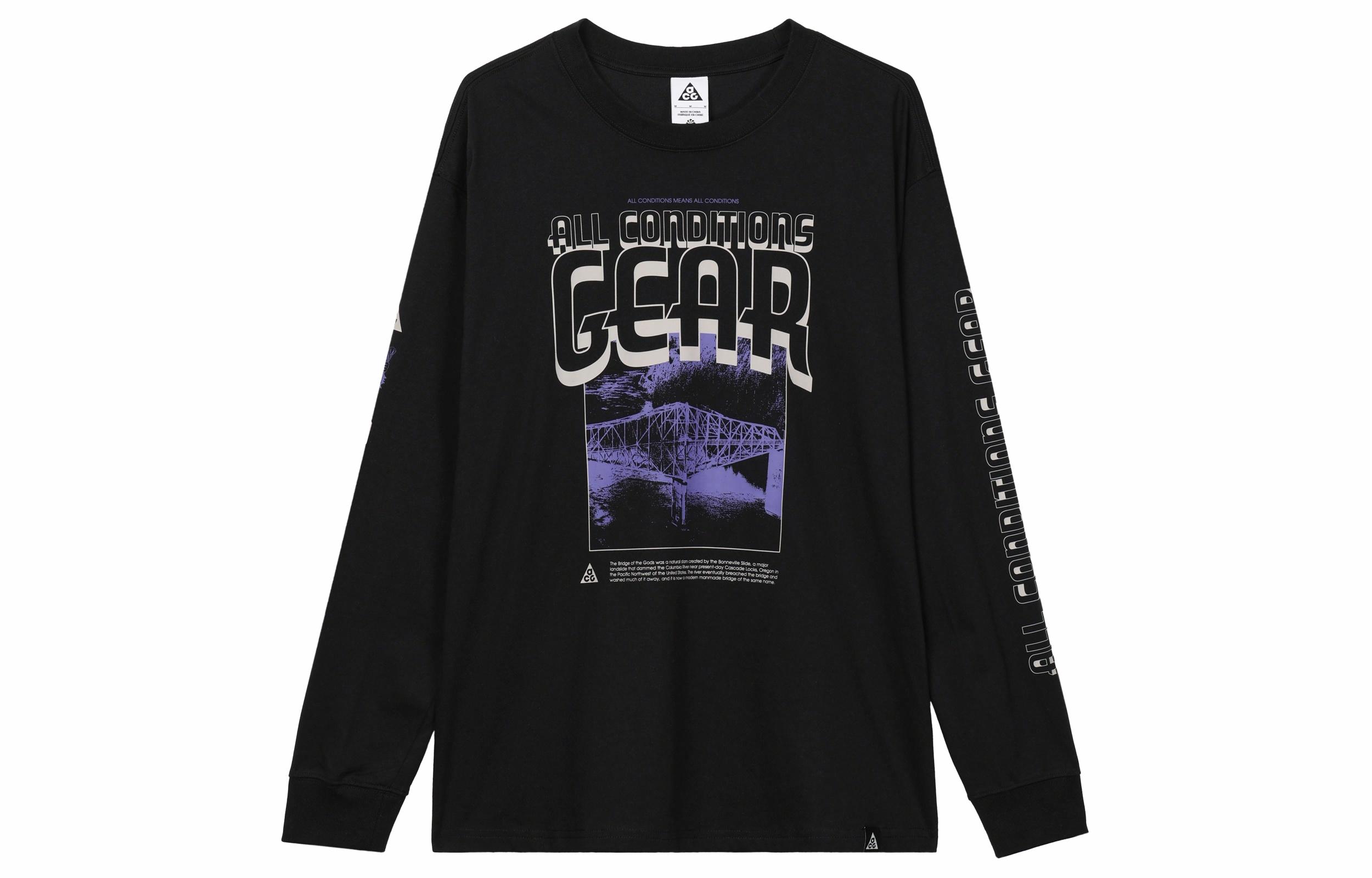 Мужская футболка Nike ACG (черная)