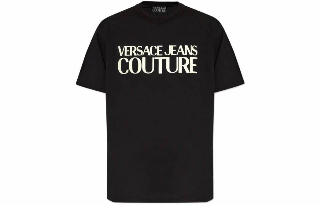 Мужская футболка Versace JEANS COUTURE (черная)