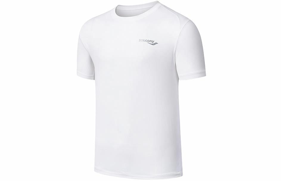 Мужская футболка Saucony Retro T-Shirt (белая)