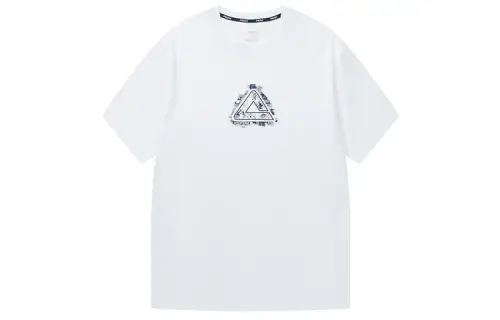 PEAK Qicheng Collection T Shirt Unisex All White