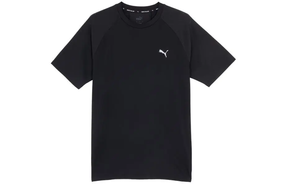 PUMA ESS T-Shirts Men's Crew Neck Moderate Straight Fit