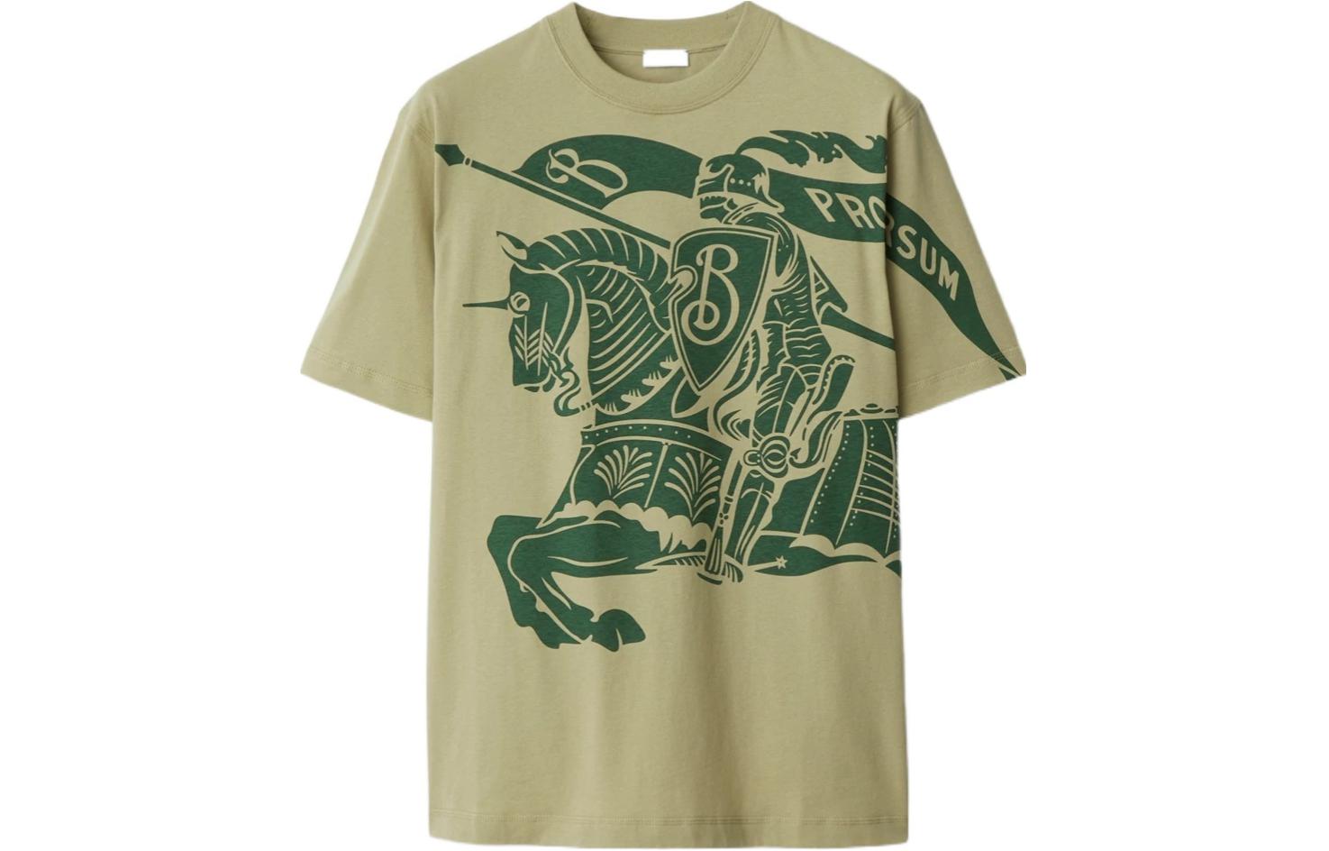 Мужская футболка Burberry Burberry SS24 T (зеленая)