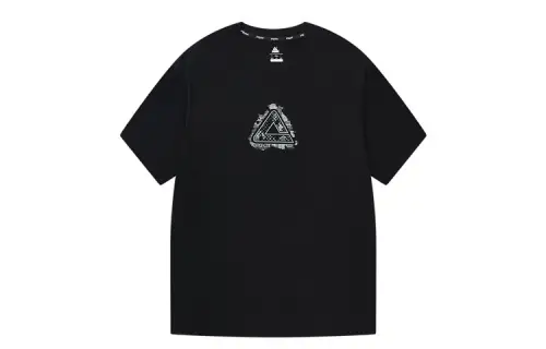 PEAK Qicheng Collection T Shirt Unisex Black