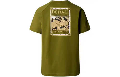 THE NORTH FACE T Shirt Men's Olive Green