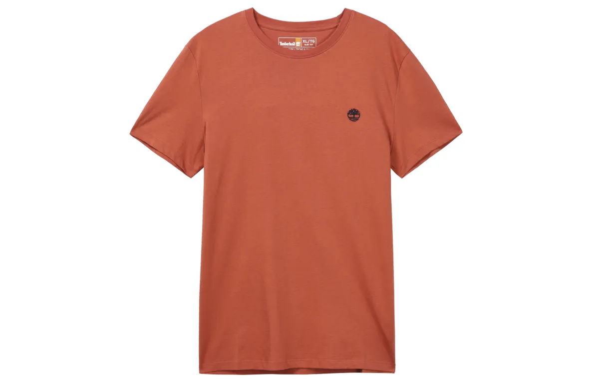 Timberland T Shirt Men's Orange