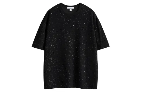 JEANSWEST T Shirts Unisex Crew Neck Moderate Heavyweight