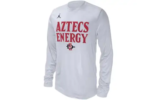 Jordan San Diego State T Shirt Men's White
