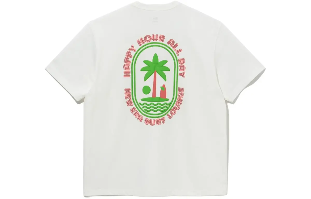 New Era SS24 T Shirt Unisex White