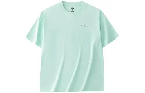 ANTA T Shirts Unisex Moss Green Crew Neck Moderate Straight Fit