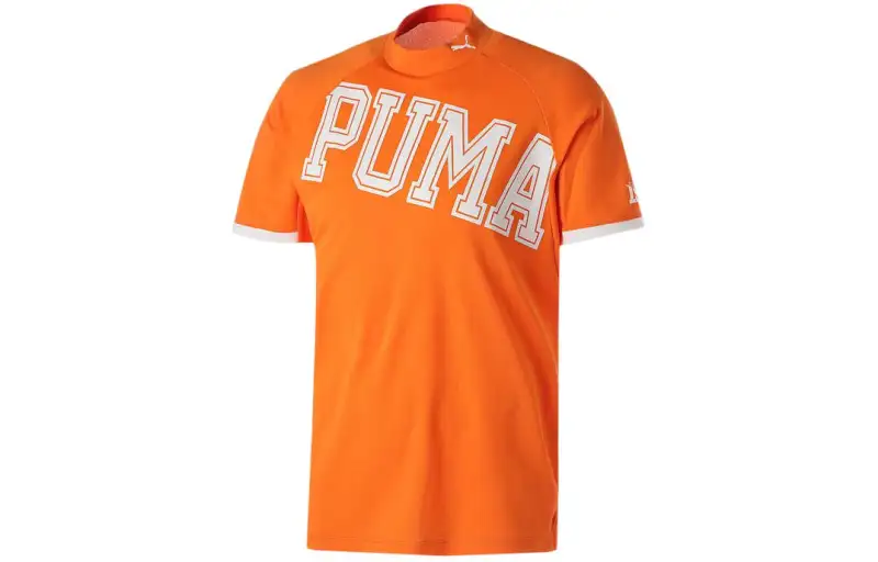 PUMA Raglan Sleeve T Shirt Men's Orange