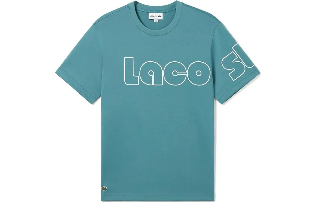 LACOSTE T Shirts Men's Crew Neck Moderate Straight Fit