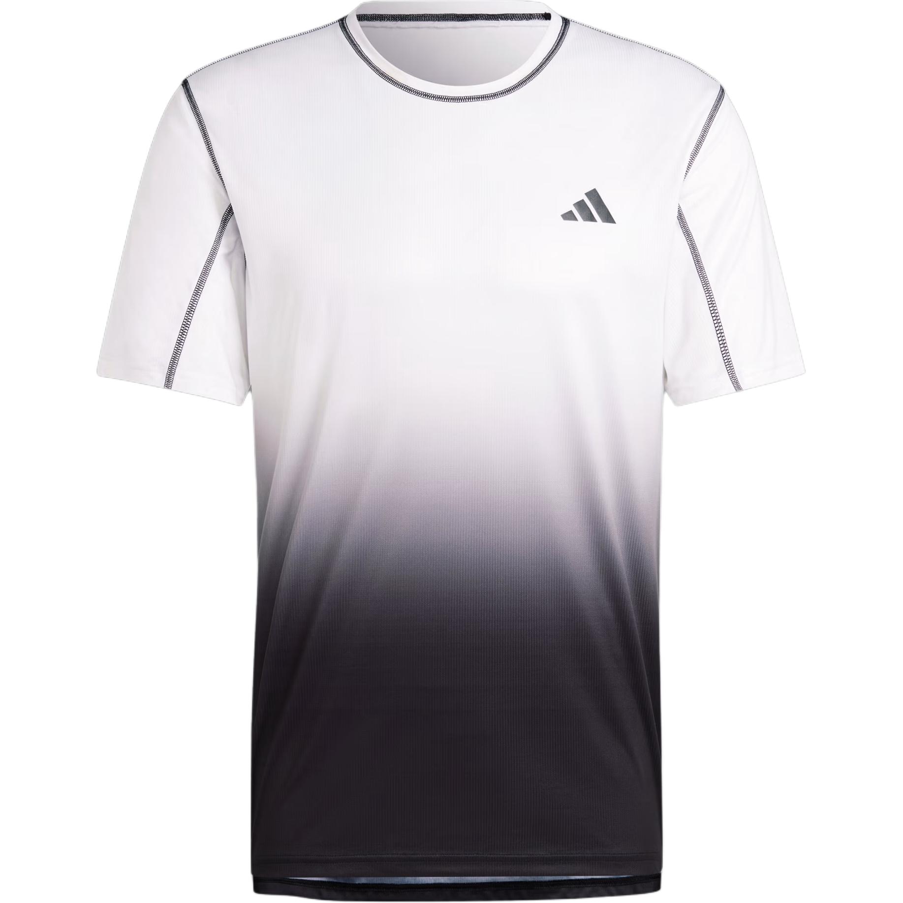 Adidas Running T Shirt Men’s Black White