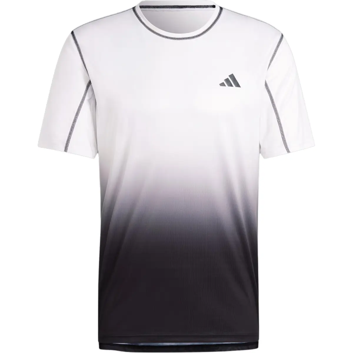 Adidas Running T Shirt Men's Black White