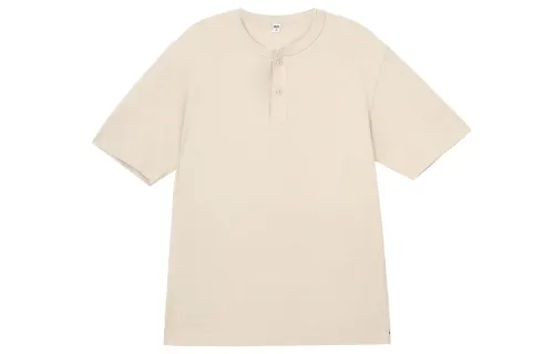 UNIQLO T Shirt Unisex Dark Beige