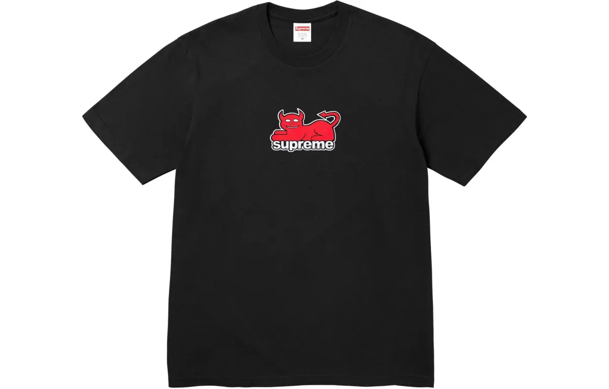 Supreme Toy Machine Devil Cat T-shirt