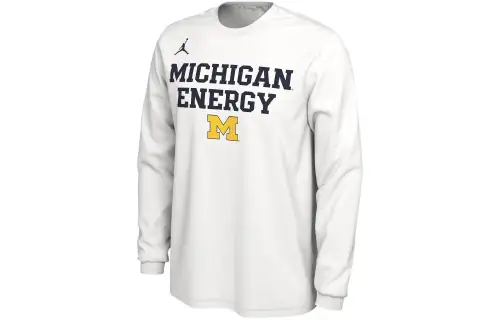 Jordan Michigan T Shirt Men's White