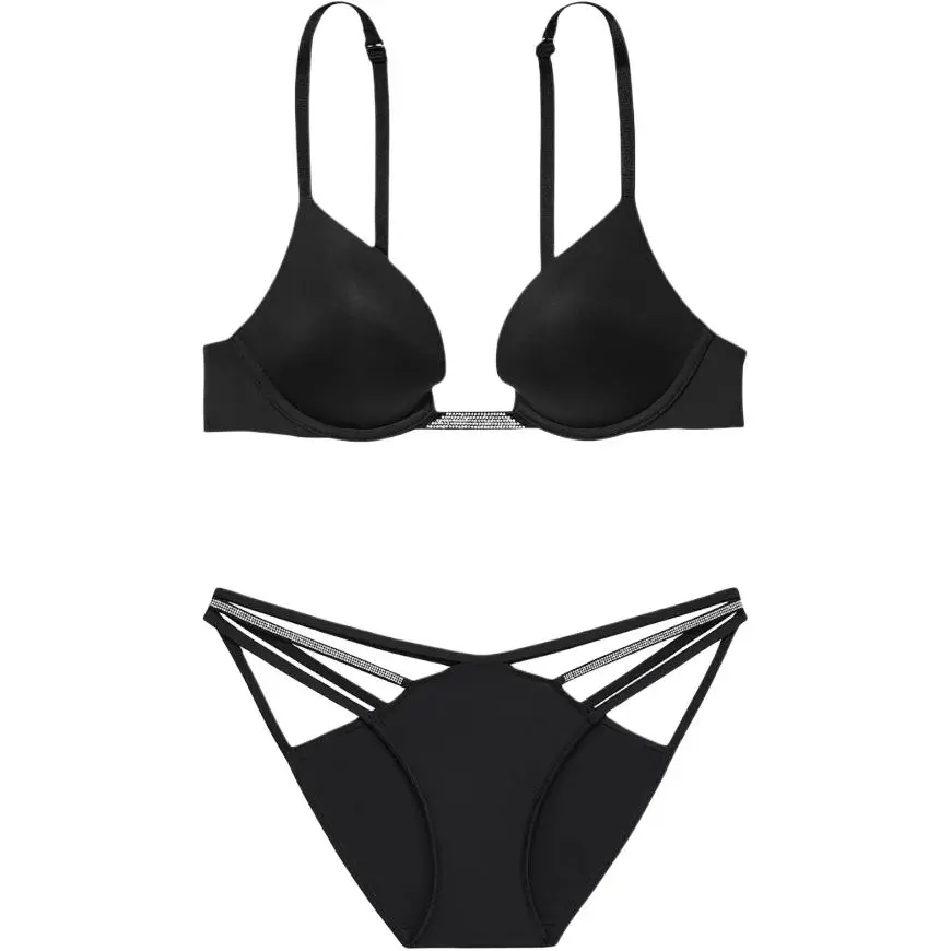 Victoria's Secret Underwear Set Women's Black
