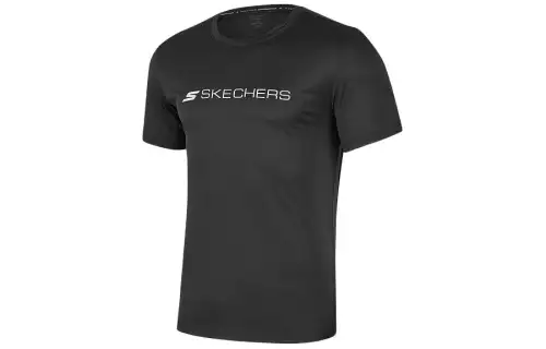 Skechers T Shirt Men's Carbon Black