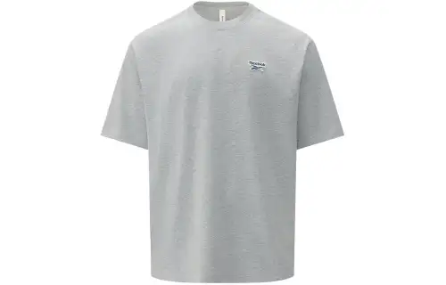 Reebok T Shirt Unisex Light Heather Gray