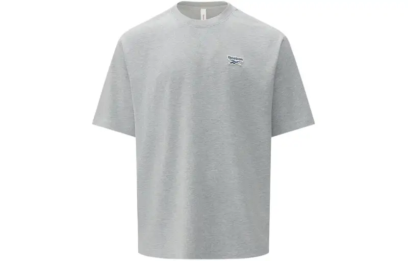 Reebok T Shirt Unisex Light Heather Gray
