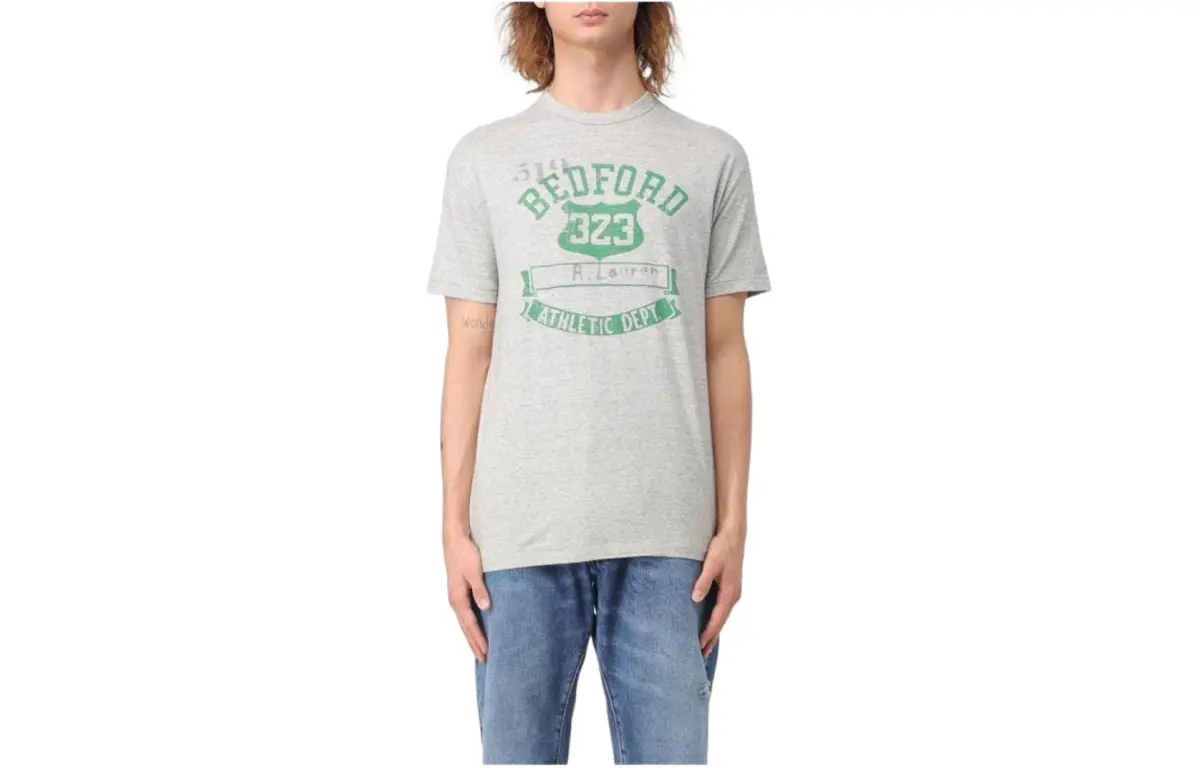 Polo Ralph Lauren T Shirt Men's Light Gray