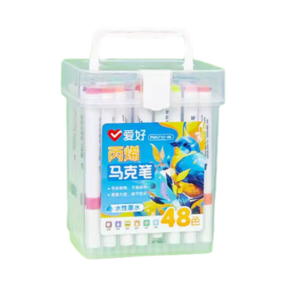 Hobby AIHAO PM5710 acrylic water-based art special washable marker pen/marker pen
