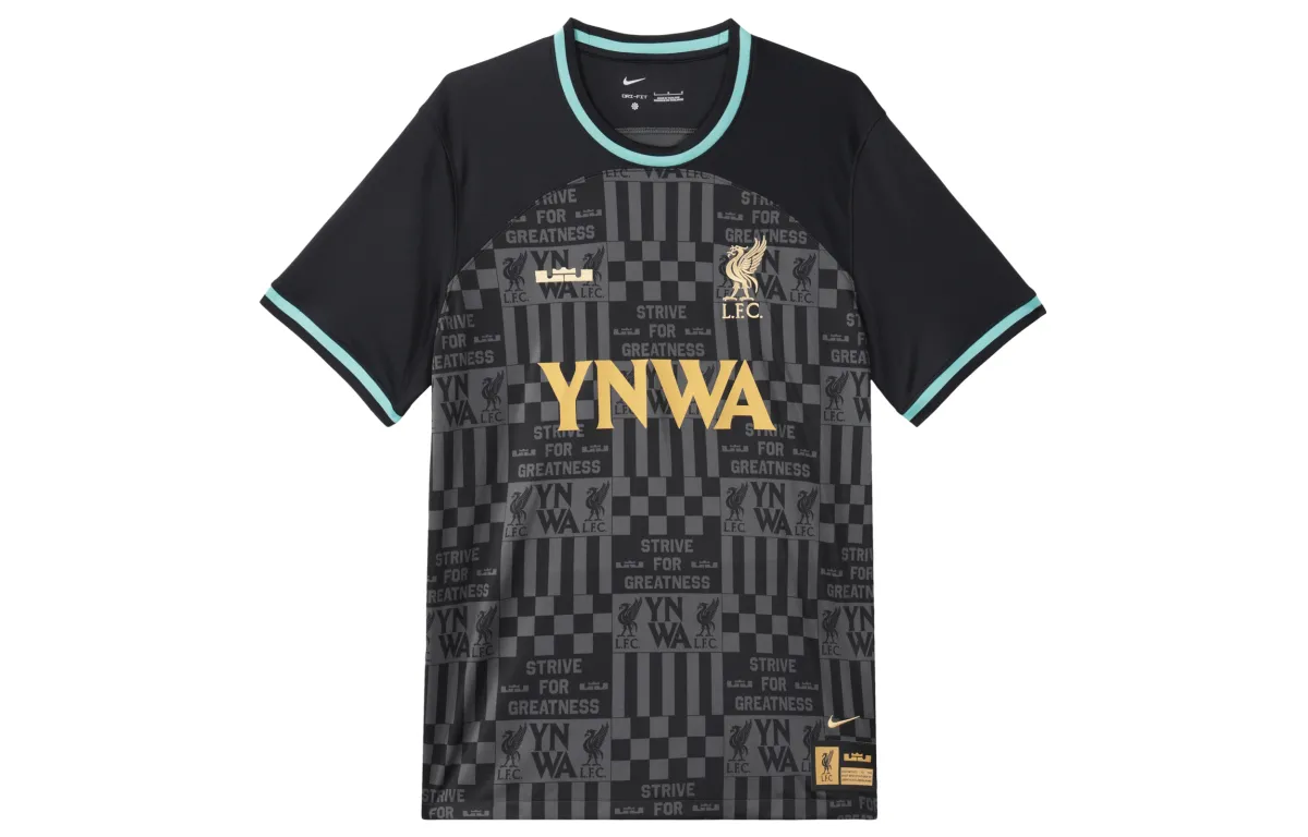 Nike LeBron X Liverpool Fc Stadium Men's Nike Dri-FIT Replica Soccer Jersey