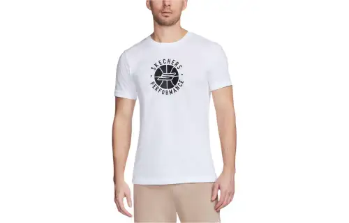 Skechers Regular T Shirt Men's White