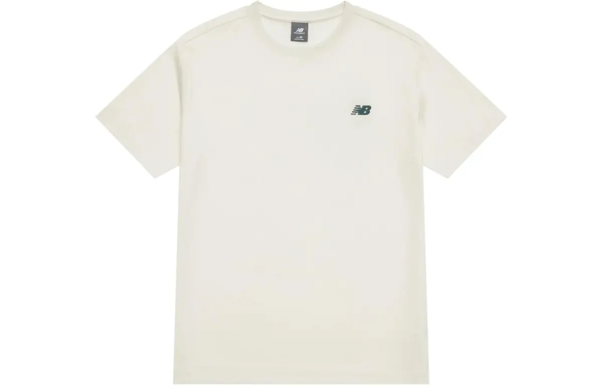 New Balance T Shirt Unisex Ivory White