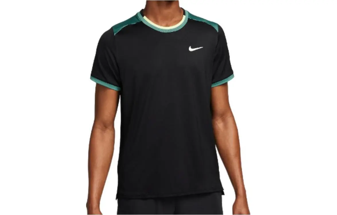 Nike Dri Fit Tennis Top T Shirt Men's Black