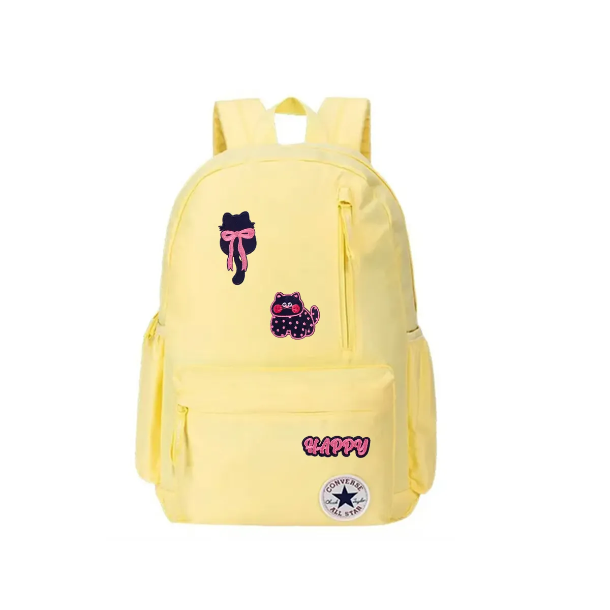Converse Polyester Backpacks Unisex Goose Egg Yellow