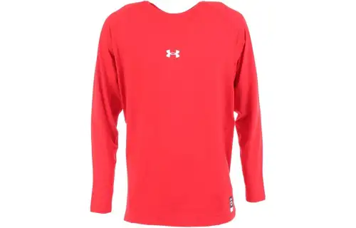 Under Armour T Shirts Men's Red Crew Neck Moderate