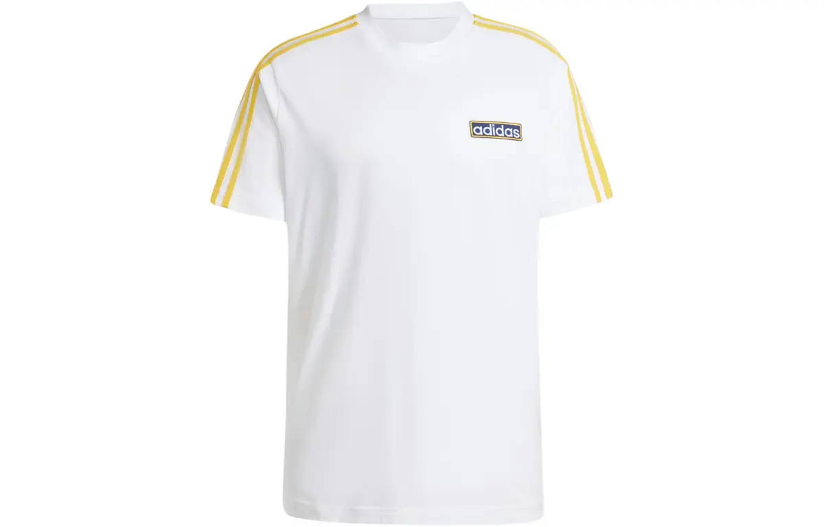Adidas Originals ADICOLOR T Shirt Men's Yellow White