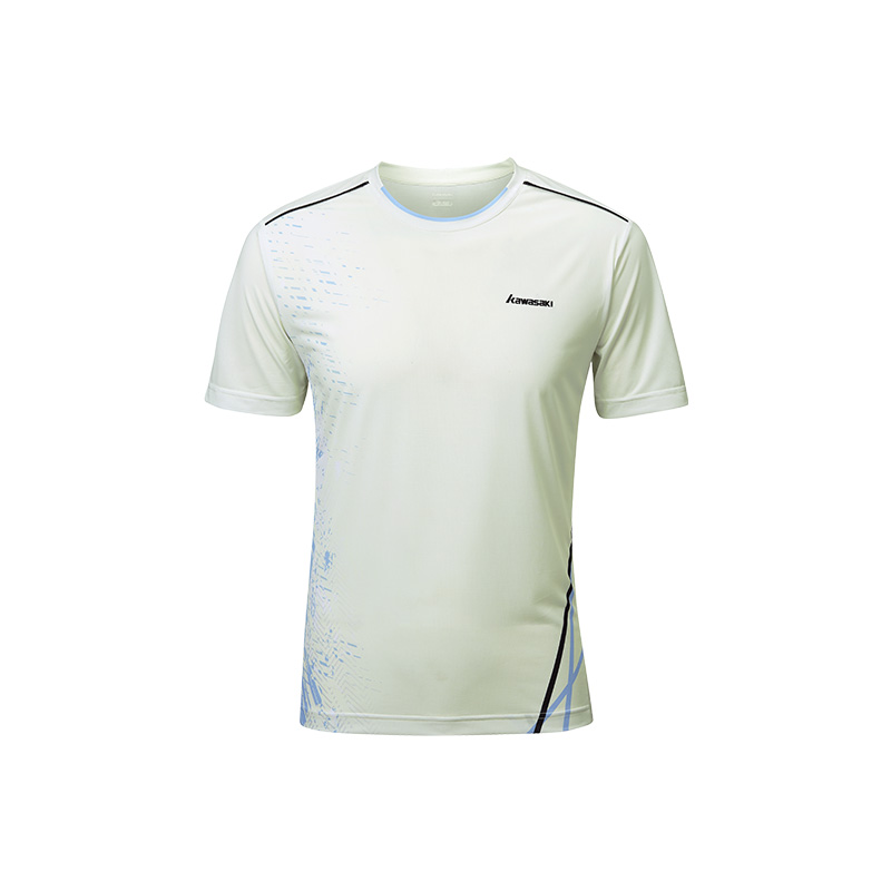 Kawasaki T Shirt Men’s White Gold