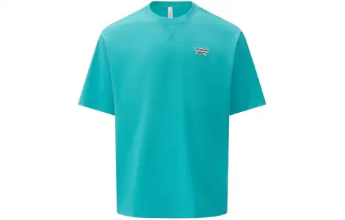 Reebok T Shirt Unisex Lake Blue