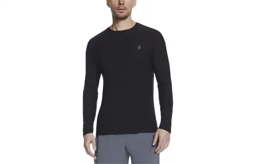 Skechers GO DRI All Day T Shirt Men's Black