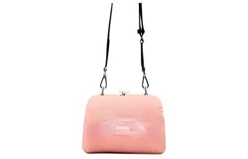 Skechers Wool Sports Bag, Handheld, Shoulder Bag, Crossbody Bag Regular Unisex Light Pink
