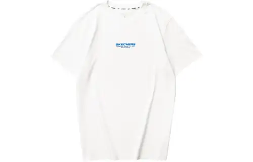 Skechers SS24 T Shirt Men's Marshmallow White