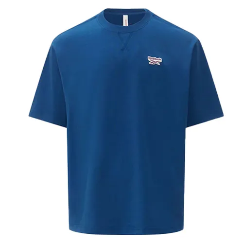 Reebok T Shirt Unisex Marine Blue