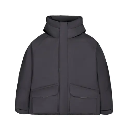 New Balance NB Grey Down Jacket Unisex Dark Gray