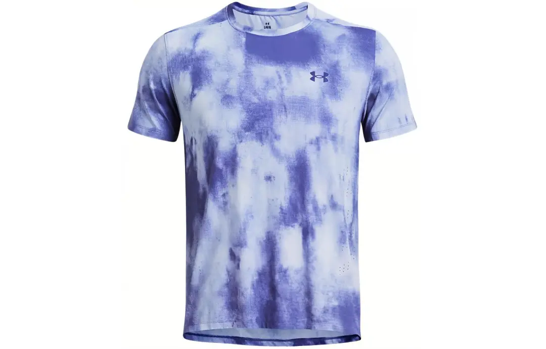 Under Armour Launch T Shirt Men's Light Blue Purple