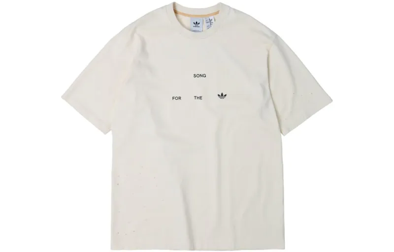 Adidas Originals x SONG FOR THE MUTE Sftm Joint Series T Shirt Unisex Japan Version, White